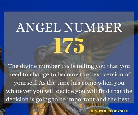 Angel Number 175 - Meaning And Symbolism in 2021 | Angel number ...