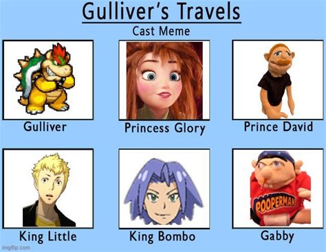 Gulliver's travels cast : r/smashmemes