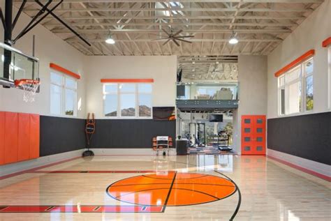 Private Indoor Basketball Court | HGTV Faces of Design | HGTV