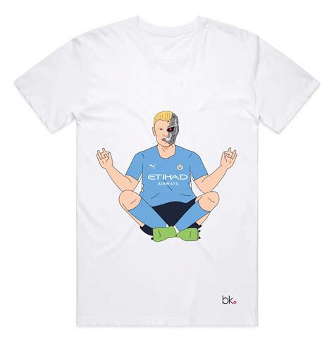 Haaland Robot Man City F.C. T-Shirt | BanterKing