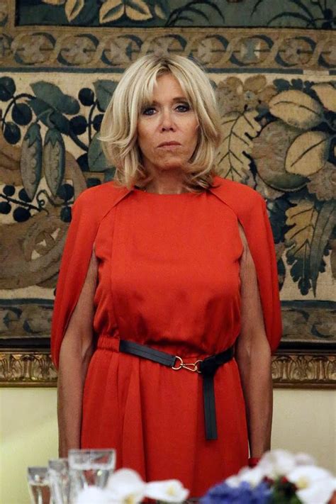 Brigitte Macron Opts For A Surprisingly Understated Look Whilst ...