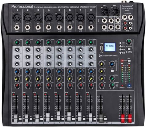 リアル TFCFL Usb Audio Interface Professional Mixer Sound Board Console ...