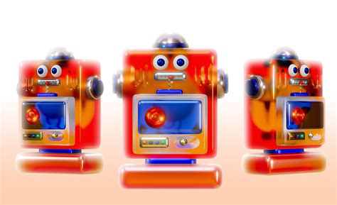 3D Robot Character 01 :: Behance