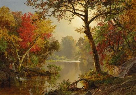 (#47) JASPER FRANCIS CROPSEY | Autumn Landscape