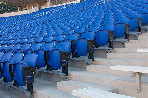 Duke University Wallace Wade Stadium with Irwin Seating model 115.115 ...