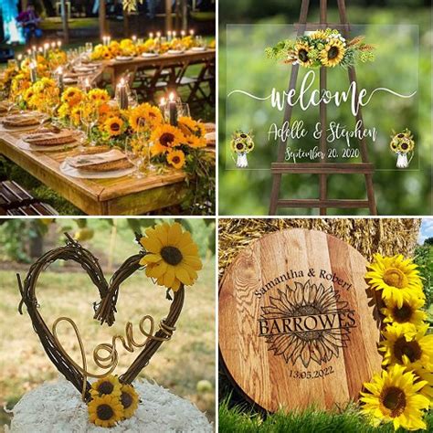 Rustic sunflower wedding ideas Archives – Elegant Wedding Ideas