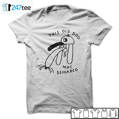 Mac Demarco Merch Mac Demarco Dog Doodle Tee Shirt - ShirtElephant Office