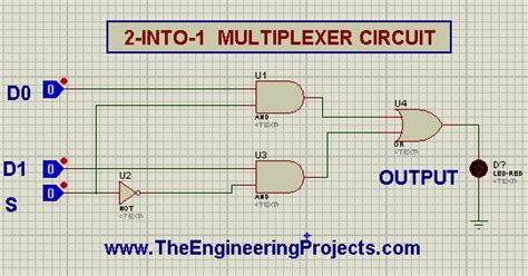 2 1 Mux Circuit Diagram - IOT Wiring Diagram