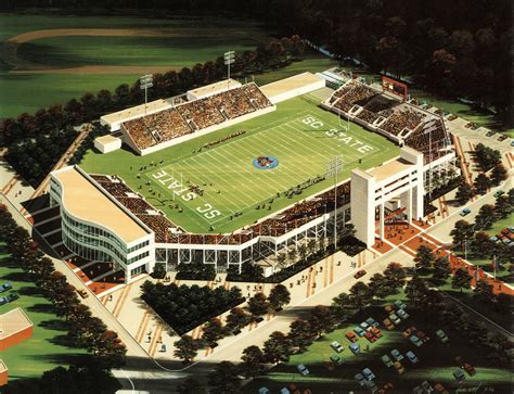 BetschAssociates | Dawson Stadium Expansion, South Carolina State ...