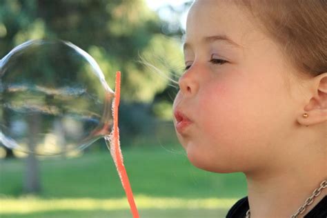 Calming Activities for Kids - Blowing Bubbles to Relieve Stress & More