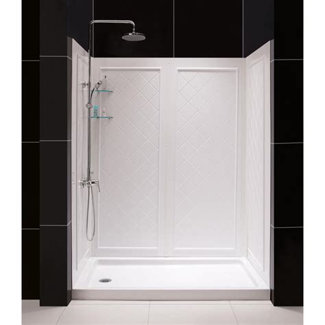 DreamLine SlimLine 30 in. x 60 in. Single Threshold Shower Base in ...