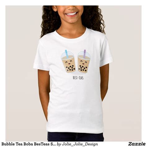 Bubble Tea Boba BesTeas Shirt Cute Tshirts, Shirts For Girls, I Love ...