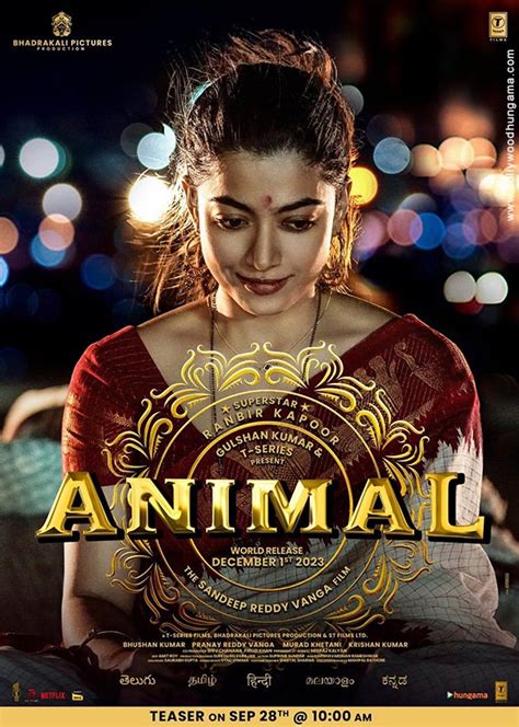 Animal First Look - Bollywood Hungama