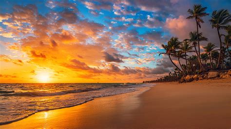 1366x768px, 720P free download | Earth, beach, Sunset, HD wallpaper ...