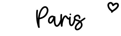 Paris - Name meaning, origin, variations and more