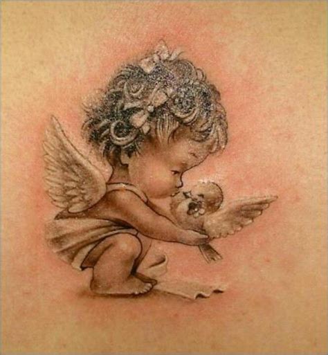 Black Angel Baby | Tattoos | Pinterest | Search, Angel and Tat