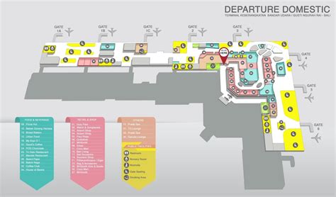 DPS Airport Map