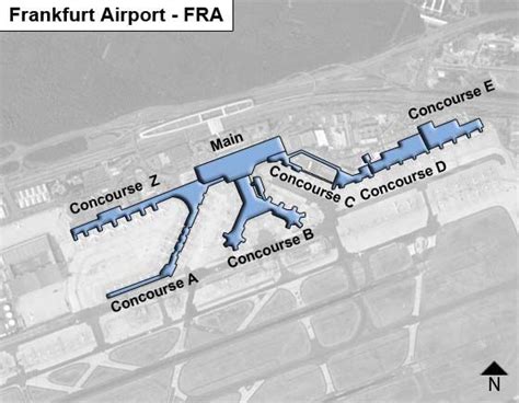 Frankfurt Airport Map | FRA Terminal Guide