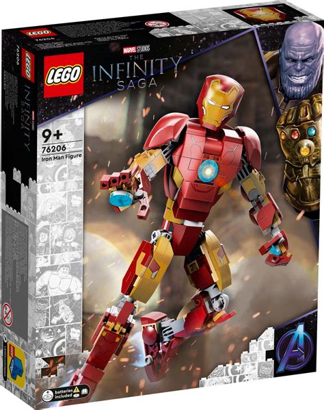 LEGO® Marvel Super Heroes 76206 Iron Man Figure - Build and Play Australia