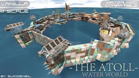 Water World - Atoll 'Oasis'. : r/waterworld