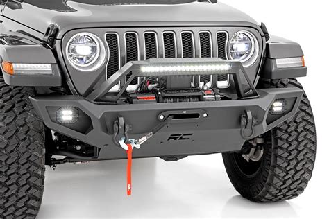 Jeep Full Width Front Trail Bumper JK/JL/JT Gladiator Rough Country ...