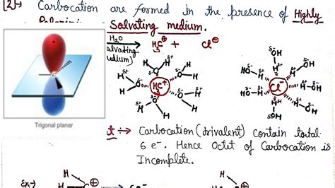 Carbocation ( structure , characteristics , formation , Chemical ...