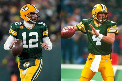 Aaron Rodgers vs. Brett Favre: Who Has the Better Record and Stats With ...