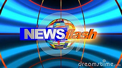 News Flash Animation stock footage. Video of animated - 74601436