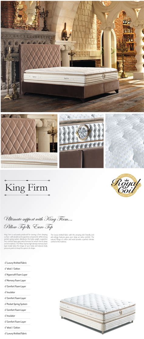 King Firm Mattress – BRN Sleep Products