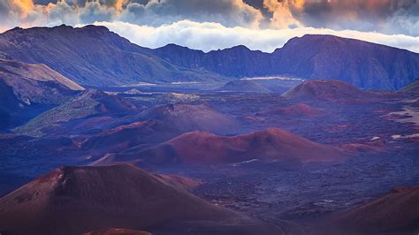 HD wallpaper: mountain landscape, Maui, Hawaii, volcano, nature, hills ...