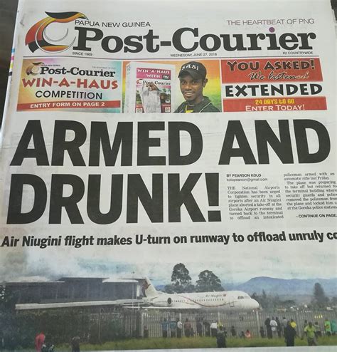 Air Niugini labels Post Courier report 'incorrect and misleading ...