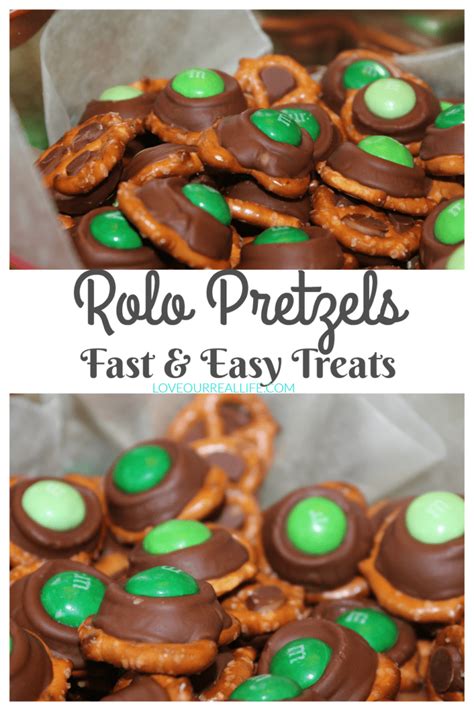 Rolo Pretzels-Fast and Easy Treats - Love Our Real Life