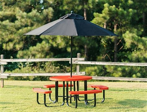 Picnic Table Umbrella Market Style - Commercial Playground Equipment ...