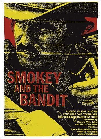 Smokey And The Bandit – Poster - Canvas Print - Wooden Hanging Scroll ...