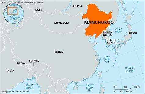 Manchuria Map