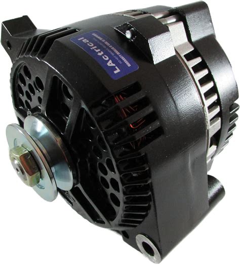 Amazon.com: LActrical High Output Black 200 Amp Alternator 1 One Wire ...