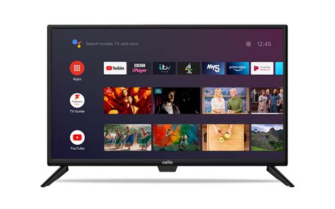 24 inch 12 Volt Smart Android TV with Google Assistant and Freeview Play