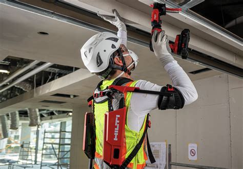 Hilti upgrades their innovative EXO-S Exoskeleton - Highways Today