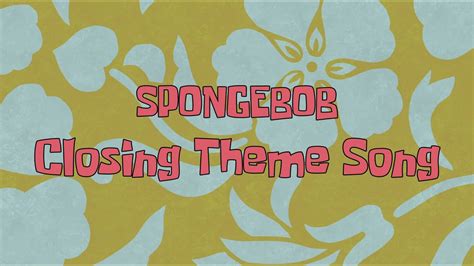 Spongebob Theme Song