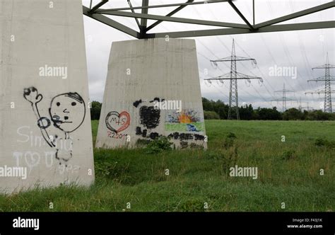 Adolf Hitler graffiti, Rheindorf near Leverkusen, Germany Stock Photo ...