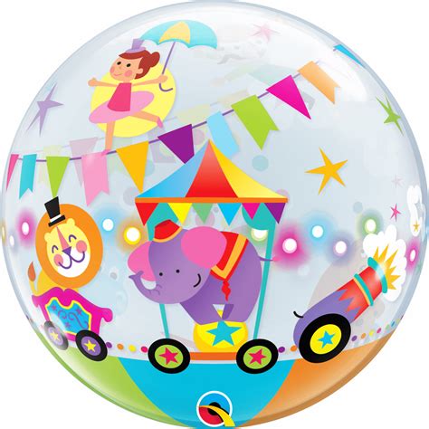 Helium Filled Bubble Balloon | Cardiff Balloons | Circus Balloons