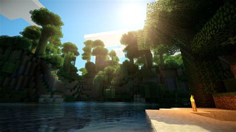 🔥 [46+] Minecraft Shaders Wallpapers | WallpaperSafari