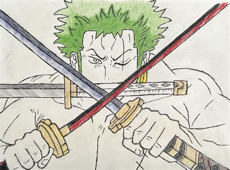 zoro’s three sword style : r/OnePiece