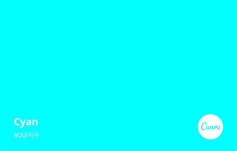 Everything about the color Cyan