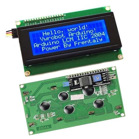 Arduino LCD2004 Parallel LCD Display with IIC/12C interface – ASK ...