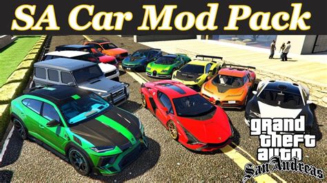 GTA San Andreas New Vehicles Pack 2021 | GTA San Car Mod Pack For Pc ...