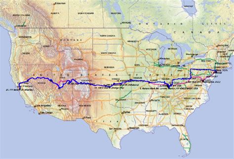 Us Route 50 Map - Alberta Map