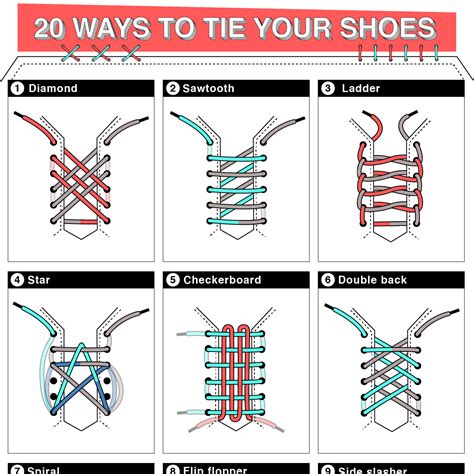 20 Creative Ways to Tie Shoes | Journeys