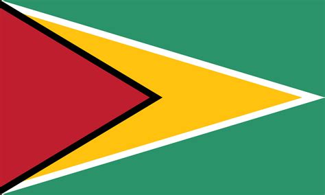 Flag of Guyana 🇬🇾, image & brief history of the flag