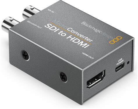 Blackmagic Design BMD-CONVCMIC/SH/WPSU Micro Converter - SDI to HDMI ...